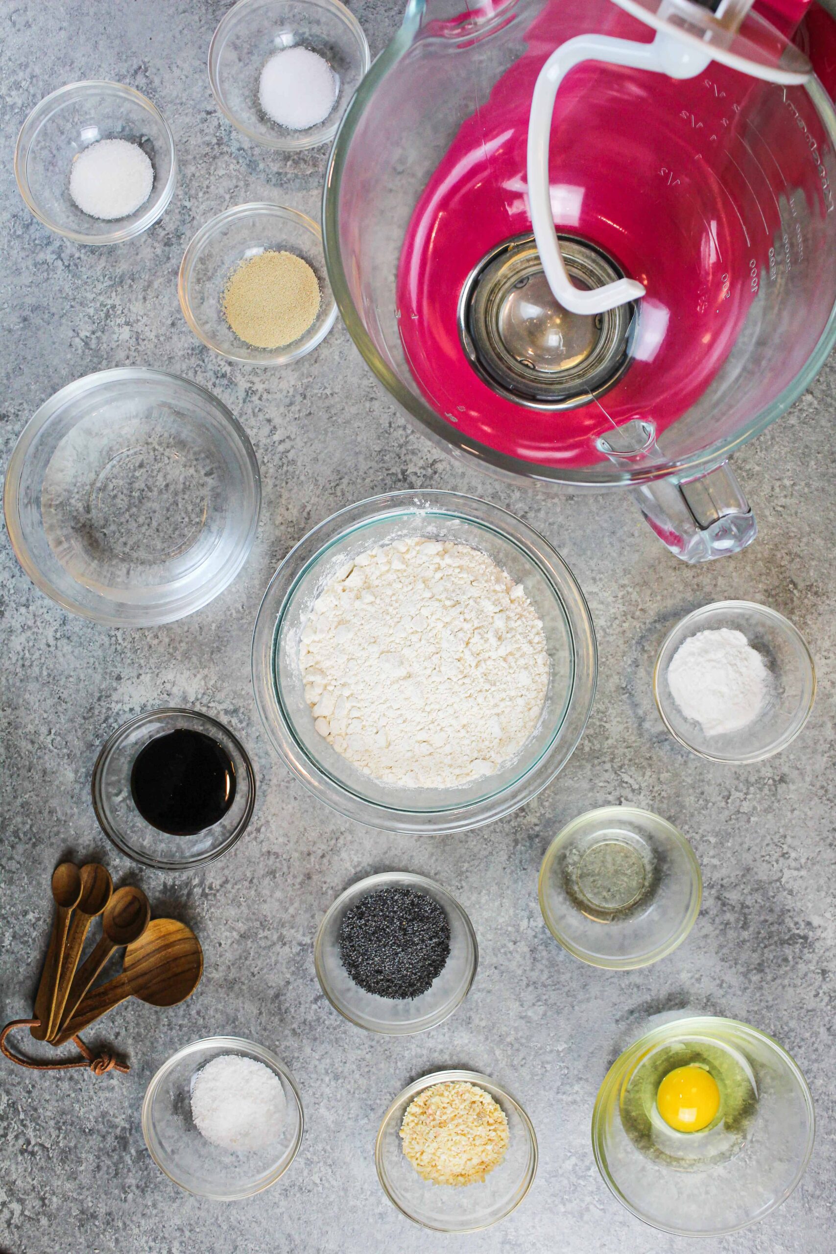 image of batter being made with alternative ingredients from chelsweets baking substitutions guide