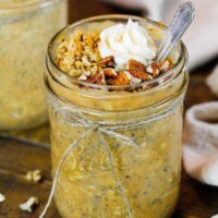 image of pumpkin spice overnight oats