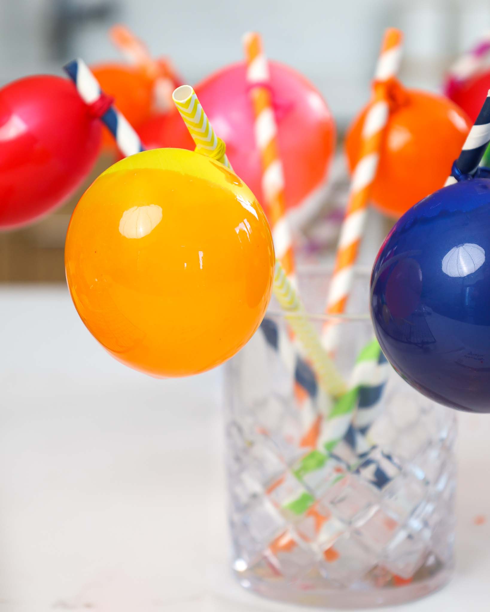 image of gelatin bubbles that are drying in a cup