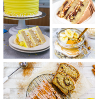 image of a banana recipe round up